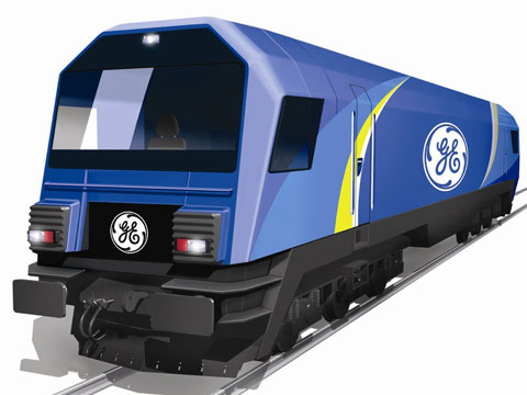 European version of GE Transportation PowerHaul locomotive